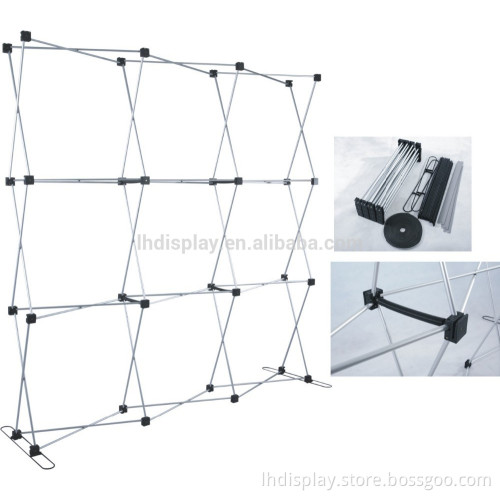 Spring Pop Up display stand banner
